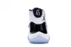 AIR JORDAN 11 RETRO WHITE/BLACK-CONCORD