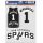 WinCraft - NBA Multi Use 3 Fan Pack Decal Victor Wembanyama San Antonio Spurs MC ONE