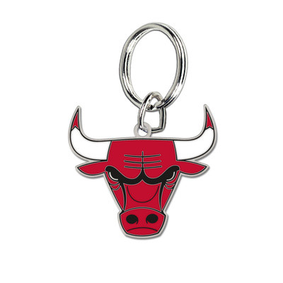 WinCraft - NBA Cloisonne Key Ring Carded - Chicago Bulls MC