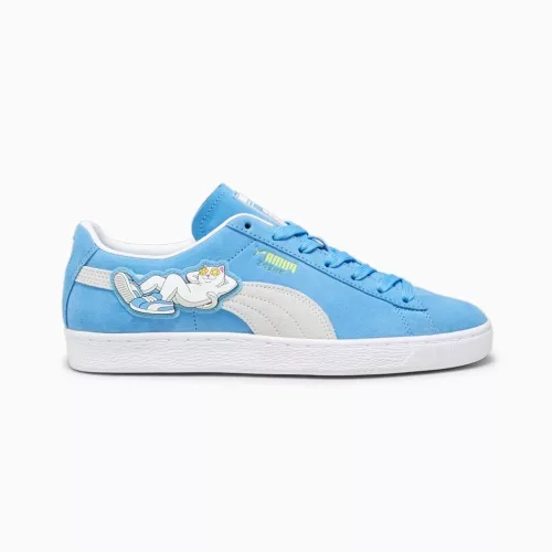 PUMA SUEDE BLUE RIPNDIP Regal Blue-PUMA White