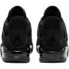 AIR JORDAN 4 RETRO (GS) BLACK/BLACK-LT GRAPHITE