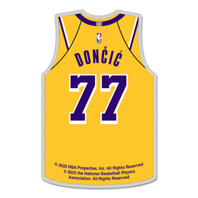 WinCraft - NBA Collector Pin Jewelry Card Luka Doncic - Los Angeles Lakers MC ONE