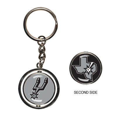 WinCraft - NBA Spinner Key Ring - San Antonio Spurs MC ONE