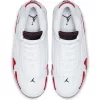 AIR JORDAN 14 RETRO WHITE/BLACK-VARSITY RED-METALLIC SILVER