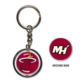 WinCraft - NBA Spinner Key Ring - Miami Heat MC