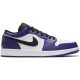 AIR JORDAN 1 LOW COURT PURPLE/BLACK-WHITE-HOT PUNCH