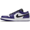 AIR JORDAN 1 LOW COURT PURPLE/BLACK-WHITE-HOT PUNCH