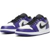AIR JORDAN 1 LOW COURT PURPLE/BLACK-WHITE-HOT PUNCH
