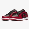 AIR JORDAN 1 LOW GYM RED-BLACK-WHITE