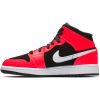 AIR JORDAN 1 MID (GS) BLACK/INFRARED WHITE