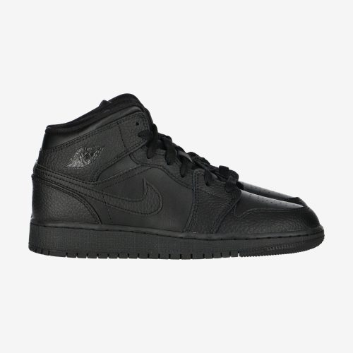 AIR JORDAN 1 MID (GS) BLACK/BLACK-BLACK