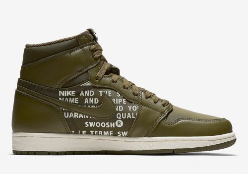 AIR JORDAN 1 RETRO HIGH OG OLIVE CANVAS/SAIL