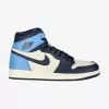 AIR JORDAN 1 RETRO HIGH OG (GS) SAIL/OBSIDIAN-UNIVERSITY BLUE