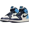 AIR JORDAN 1 RETRO HIGH OG (GS) SAIL/OBSIDIAN-UNIVERSITY BLUE