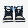 AIR JORDAN 1 RETRO HIGH OG (GS) SAIL/OBSIDIAN-UNIVERSITY BLUE