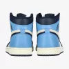 AIR JORDAN 1 RETRO HIGH OG (GS) SAIL/OBSIDIAN-UNIVERSITY BLUE