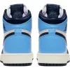 AIR JORDAN 1 RETRO HIGH OG (GS) SAIL/OBSIDIAN-UNIVERSITY BLUE