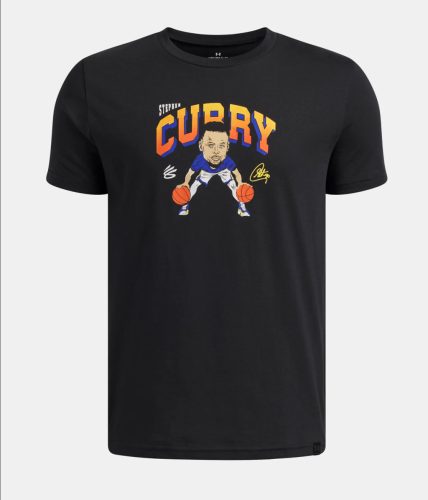 Under Armour Curry Yth Animated Tee Black L