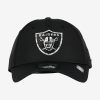 NEW ERA NFL LAS VEGAS RAIDERS 9FORTY STRAPBACK CAP BLACK