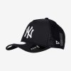 NEW ERA MLB NEW YORK YANKEES DIAMOND ERA A-FRAME TRUCKER CAP NAVY BLUE