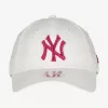 NEW ERA MLB NEW YORK YANKEES LEAGUE ESSENTIAL WOMENS 9FORTY STRAPBACK CAP WHITE