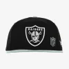 NEW ERA NFL LAS VEGAS RAIDERS TEAM ARCH 9FIFTY SNAPBACK CAP BLACK