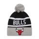 NEW ERA CHICAGO BULLS YOUNG CHYT JAKE CUFF BEANIE GRAY/BLACK