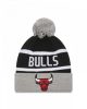 NEW ERA CHICAGO BULLS KIDS CHYT JAKE CUFF BEANIE GRAY/BLACK
