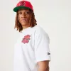 NEW ERA NBA CHICAGO BULLS CHAMPIONSHIP BP OS TEE WHITE/RED