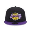 NEW ERA LOS ANGELES LAKERS CONTRAST SIDE PATCH 9FIFTY BLACK S/M