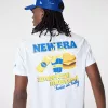 NEW ERA FOOD GRAPHIC TEE NEWERA WHITE