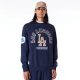 New Era MLB Los Angeles Dodgers World Series Oversized Fleece Top Navy M