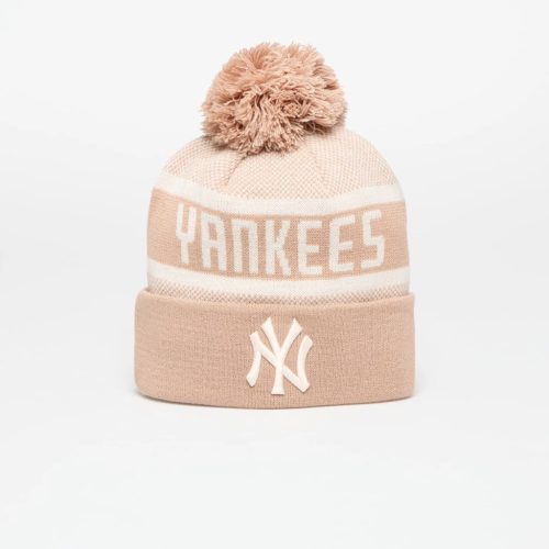 New Era MLB New York Yankees Jake Cuff Beanie Beige