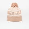 New Era MLB New York Yankees Jake Cuff Beanie Beige