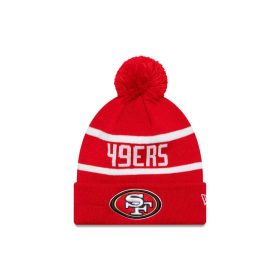 New Era OTC NFL Jake San Francisco 49Ers Knit Beanie Red