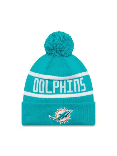 New Era OTC NFL Jake Miami Dolphins Knit Beanie Turquoise