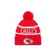 New Era OTC NFL Jake Kansas City Chiefs Knit Beanie Red ONE