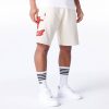 New Era NBA Chicago Bulls Bubble Script Shorts Light Beige XL