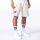 New Era NBA Chicago Bulls Bubble Script Shorts Light Beige XL