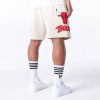 New Era NBA Chicago Bulls Bubble Script Shorts Light Beige XL