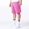 New Era NBA Los Angeles Lakers Bubble Script Shorts Purple