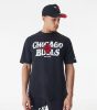 New Era NBA Chicago Bulls CF Graphic Sleeve T-shirt Black M