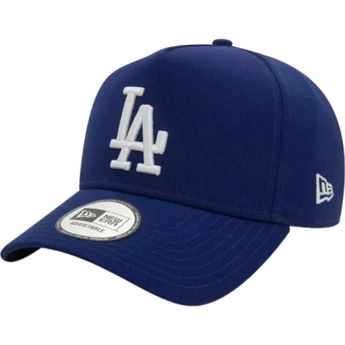 New Era MLB Los Angeles Dodgers Patch 9FORTY Eframe Cap Dark Royal/ White ONE