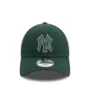 New Era 940 MLB Metallic Outline 9FORTY New York Yankees Green ONE