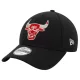 New Era 940 NBA Metallic 9FORTY Chicago Bulls Cap Black ONE
