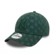 New Era MLB New York Yankees Team Monogram 9FORTY Adjustable Cap Dark Green ONE