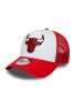 New Era NBA Chicago Bulls Side Patch Trucker Red ONE