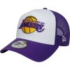 New Era NBA Los Angeles Lakers Side Patch Trucker Purple