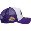 New Era NBA Los Angeles Lakers Side Patch Trucker Purple