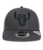 New Era NBA Chicago Bulls 9SEVENTY Stretch Snap Adjustable Cap Dark Grey ONE